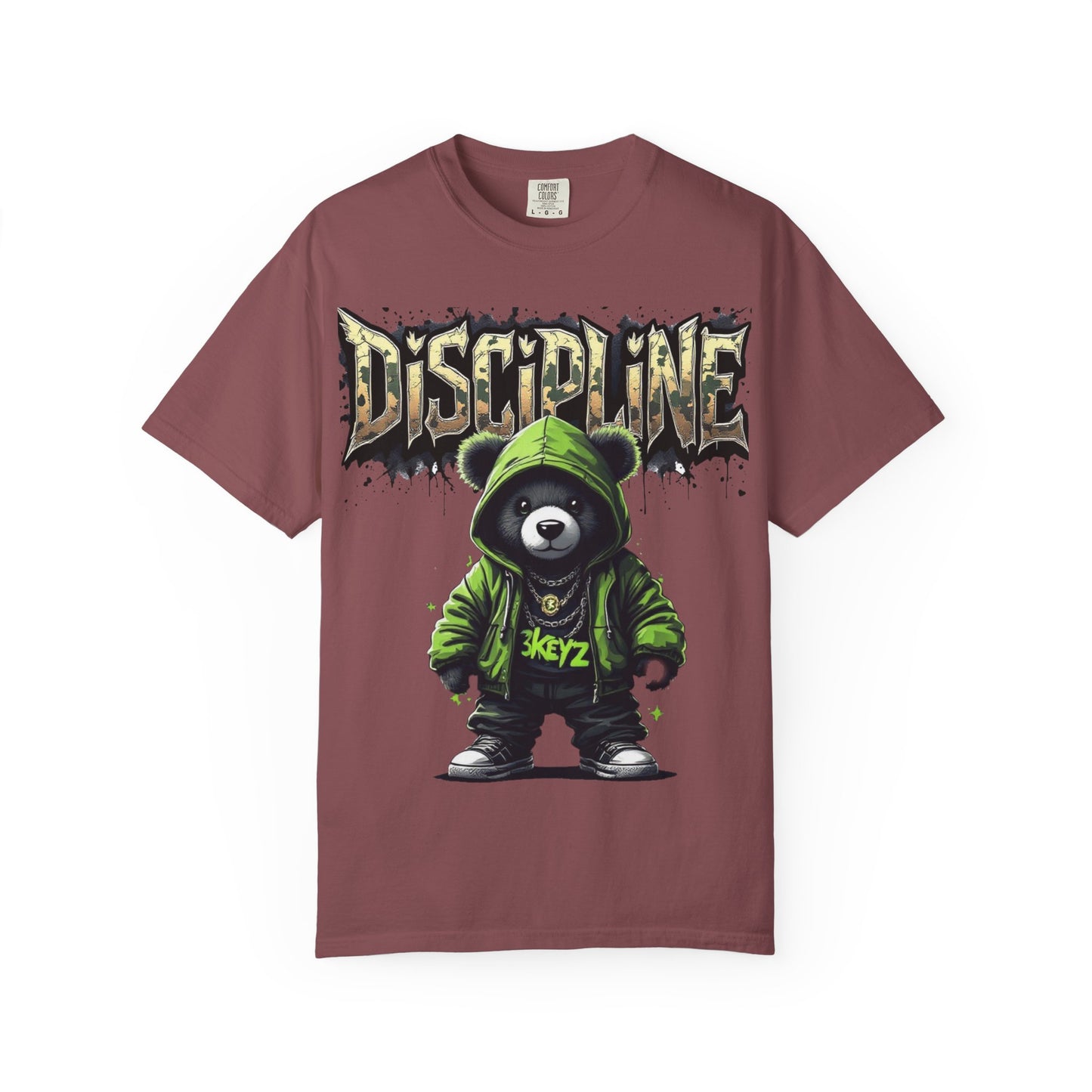 Green Teddy Discipline T