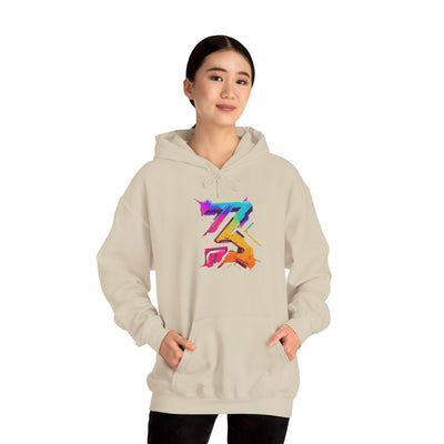 3keyz Big 3 Paint Splatter Unisex Hoodie