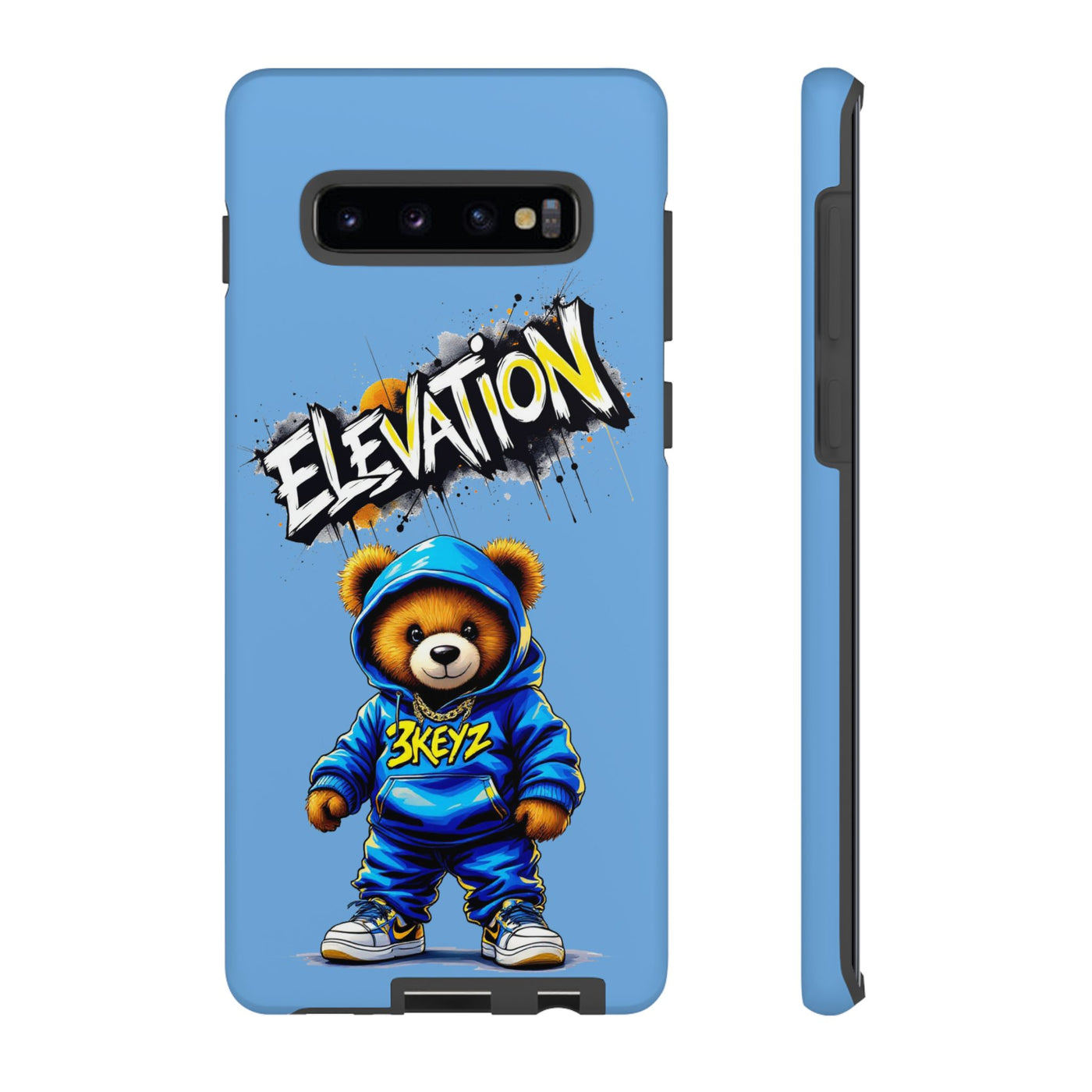 Elevated street drip Bear Phone Case - Tough and Trendy Design
