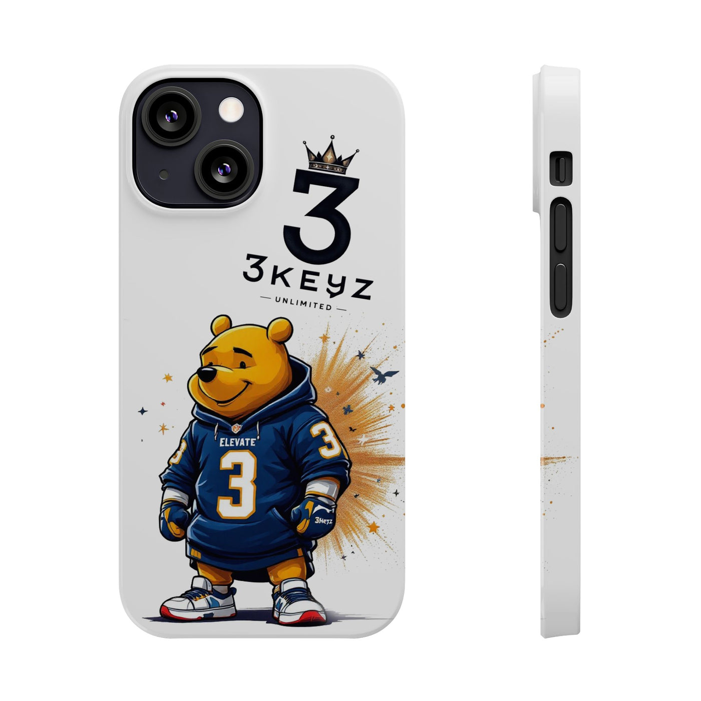 iPhone Case - 3keyz Pooh Bear Design