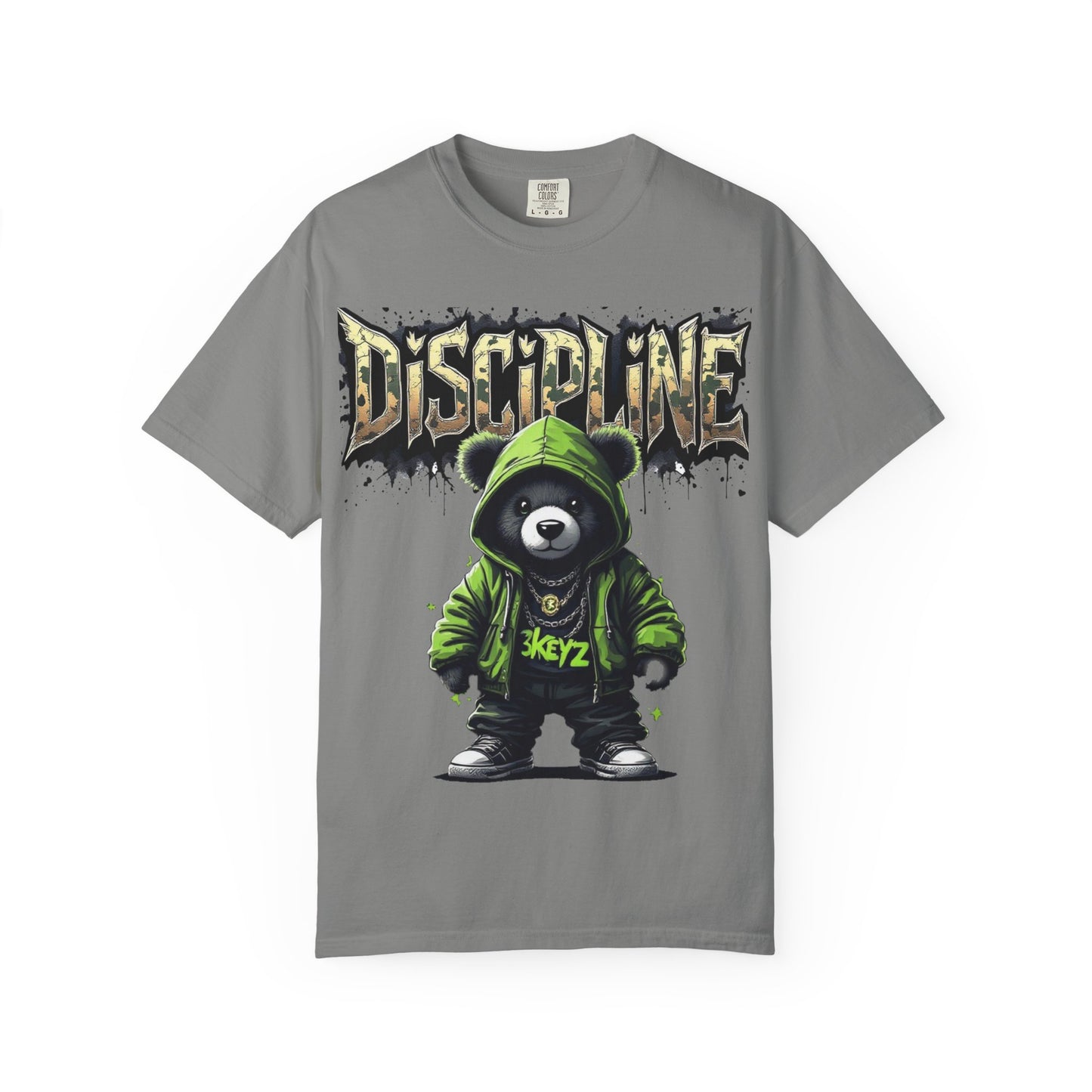 Green Teddy Discipline T