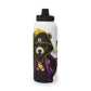 3keyz OG Purple&Gold Style Teddy Stainless Steel Sports Lid