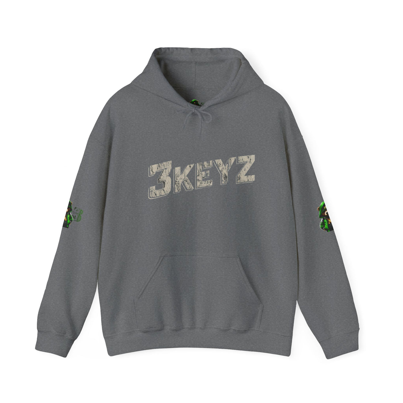 Lime Green OG Teddy Drip Hoodie