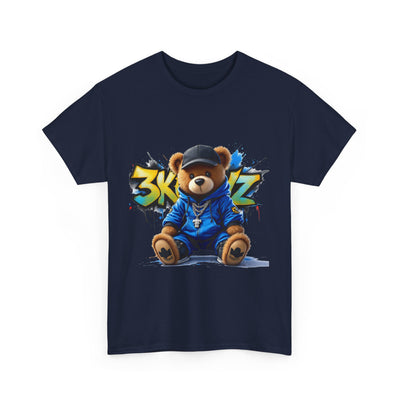 3keyz Teddy Drip Color Way Unisex Heavy Cotton Tee