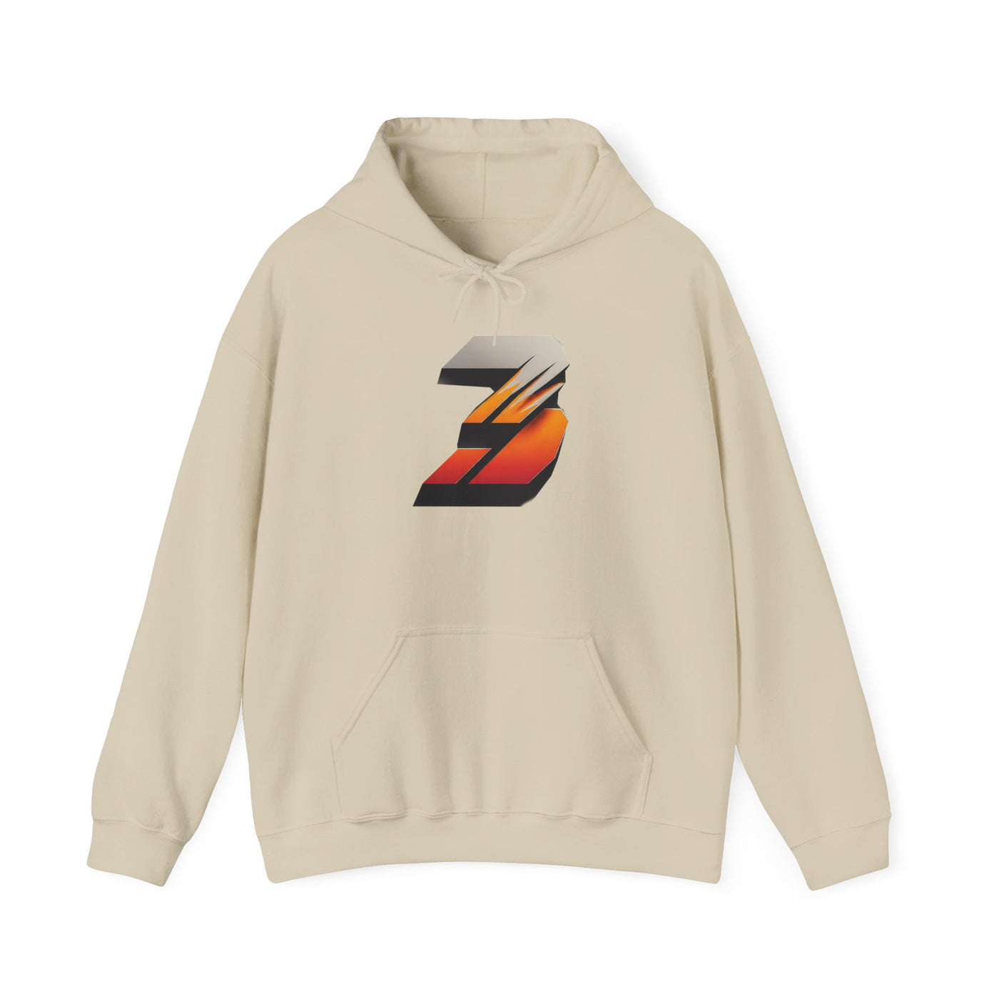 3keyz Big 3 Orange Crush Unisex Hoodie