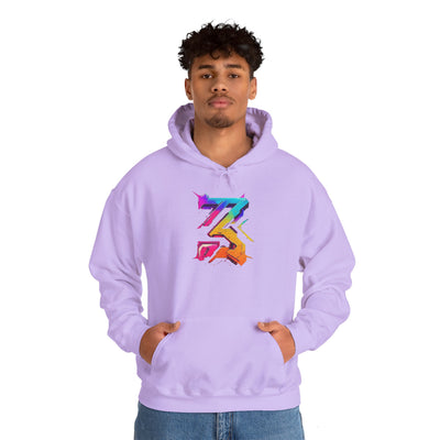 3keyz Big 3 Paint Splatter Unisex Hoodie
