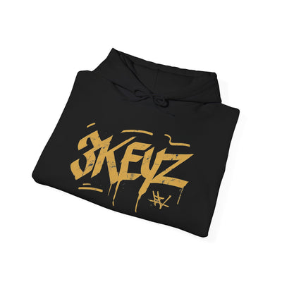 Hooded Sweatshirt 3keyz OG Teddy Drip Golden Design