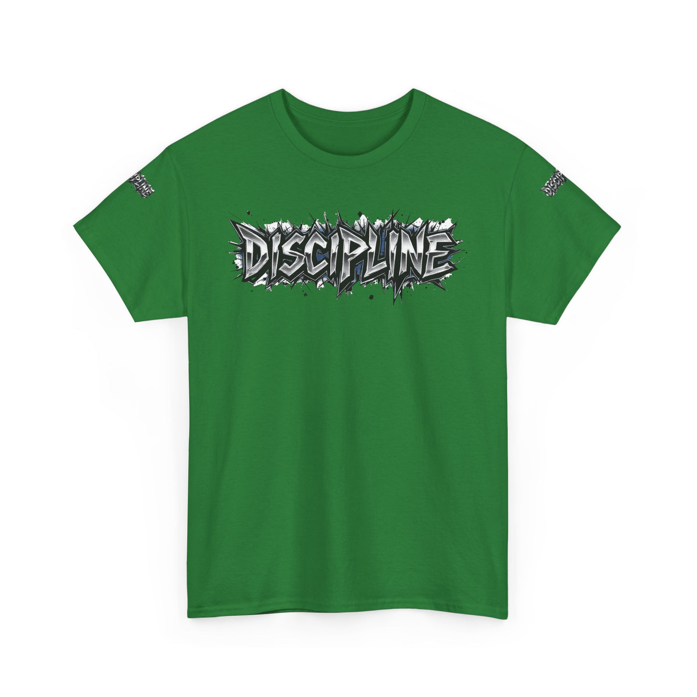 T-Shirt Discipline Cut Drip Design Heavy Cotton Unisex Tee