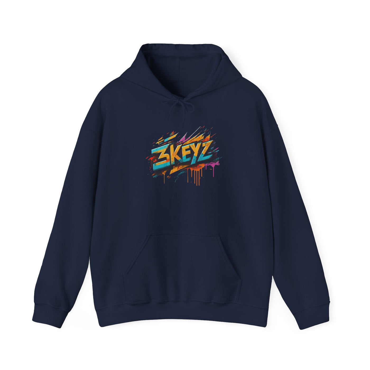 3keyz Street Drip Logo10 Unisex Hoodie