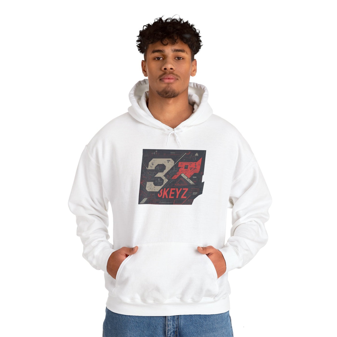3keyz Big 3 Abstract Hoodie