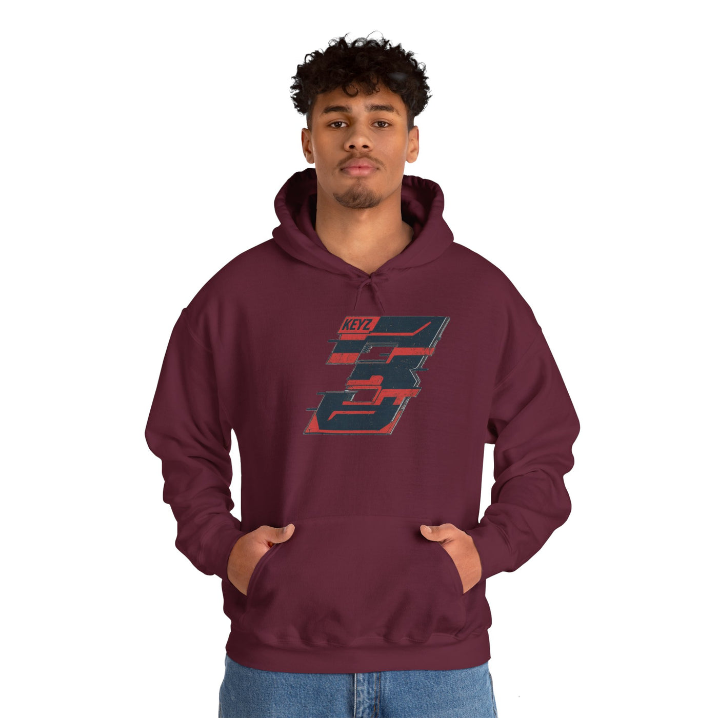3keyz Big 3 Machine Unisex Hoodie