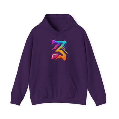 3keyz Big 3 Paint Splatter Unisex Hoodie