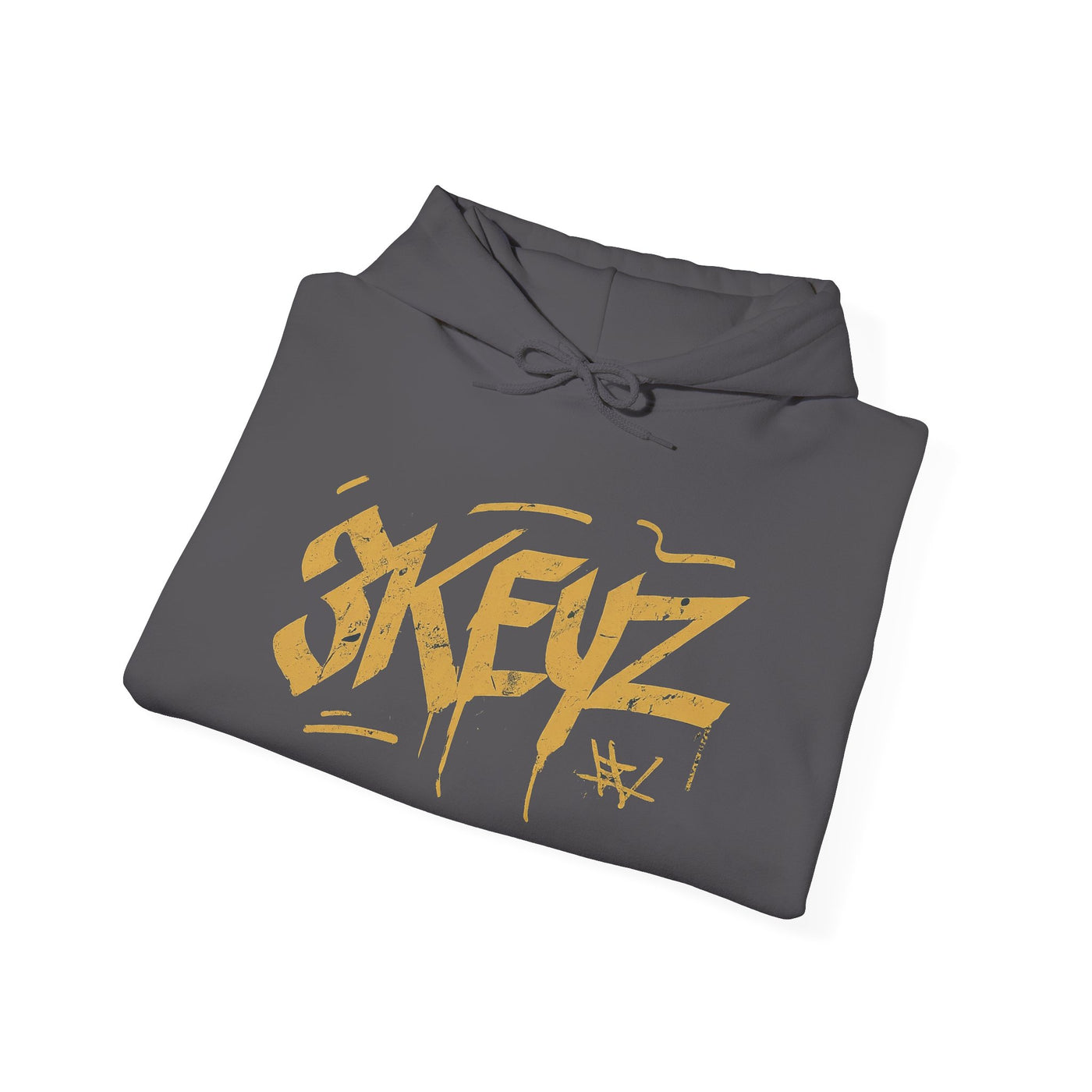 Hooded Sweatshirt 3keyz OG Teddy Drip Golden Design