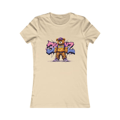 Graffiti Bear Women's Favorite Tee | Urban Style, Casual Fashion, Streetwear Tee, Fun Graphic Shirt, Gift for Trendsetters