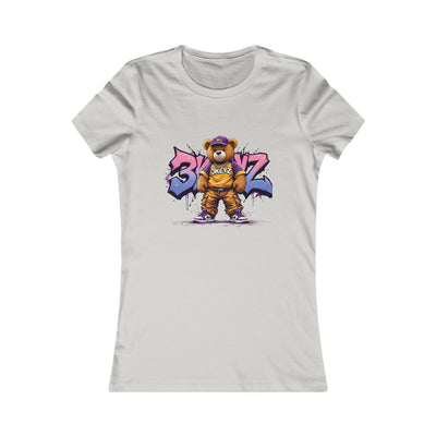 Graffiti Bear Women's Favorite Tee | Urban Style, Casual Fashion, Streetwear Tee, Fun Graphic Shirt, Gift for Trendsetters
