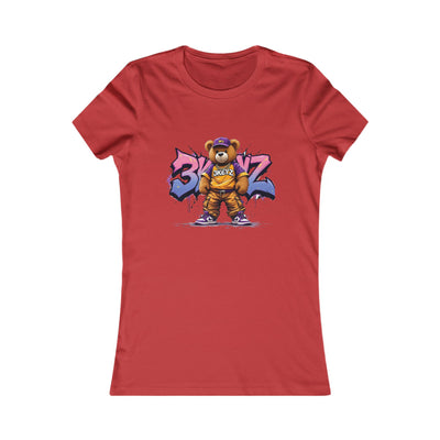 Graffiti Bear Women's Favorite Tee | Urban Style, Casual Fashion, Streetwear Tee, Fun Graphic Shirt, Gift for Trendsetters