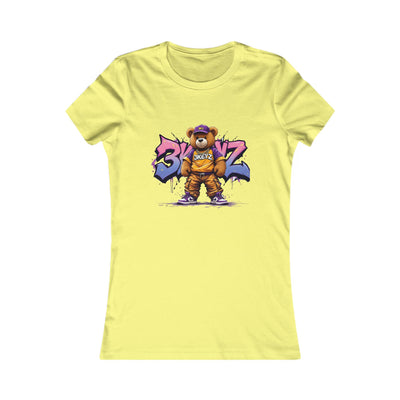 Graffiti Bear Women's Favorite Tee | Urban Style, Casual Fashion, Streetwear Tee, Fun Graphic Shirt, Gift for Trendsetters