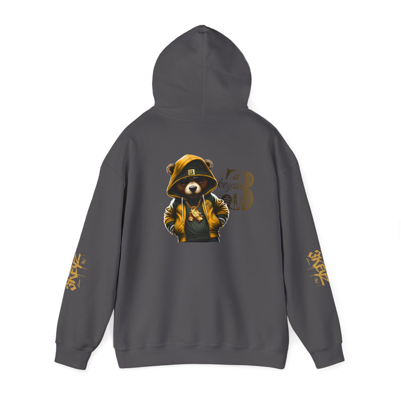 Hooded Sweatshirt 3keyz OG Teddy Drip Golden Design