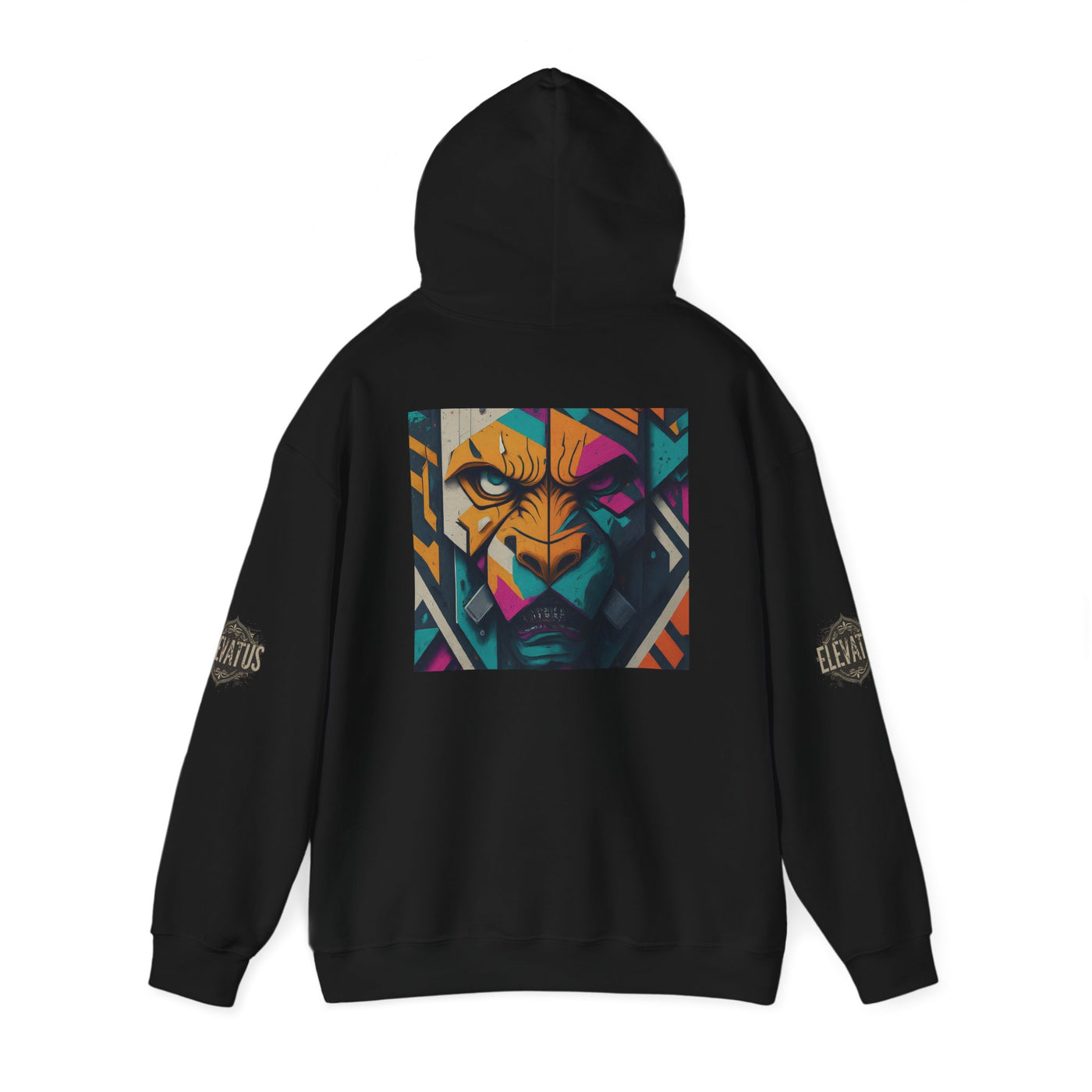 Hooded Sweatshirt - Eye of the Tiger Street Drip Design