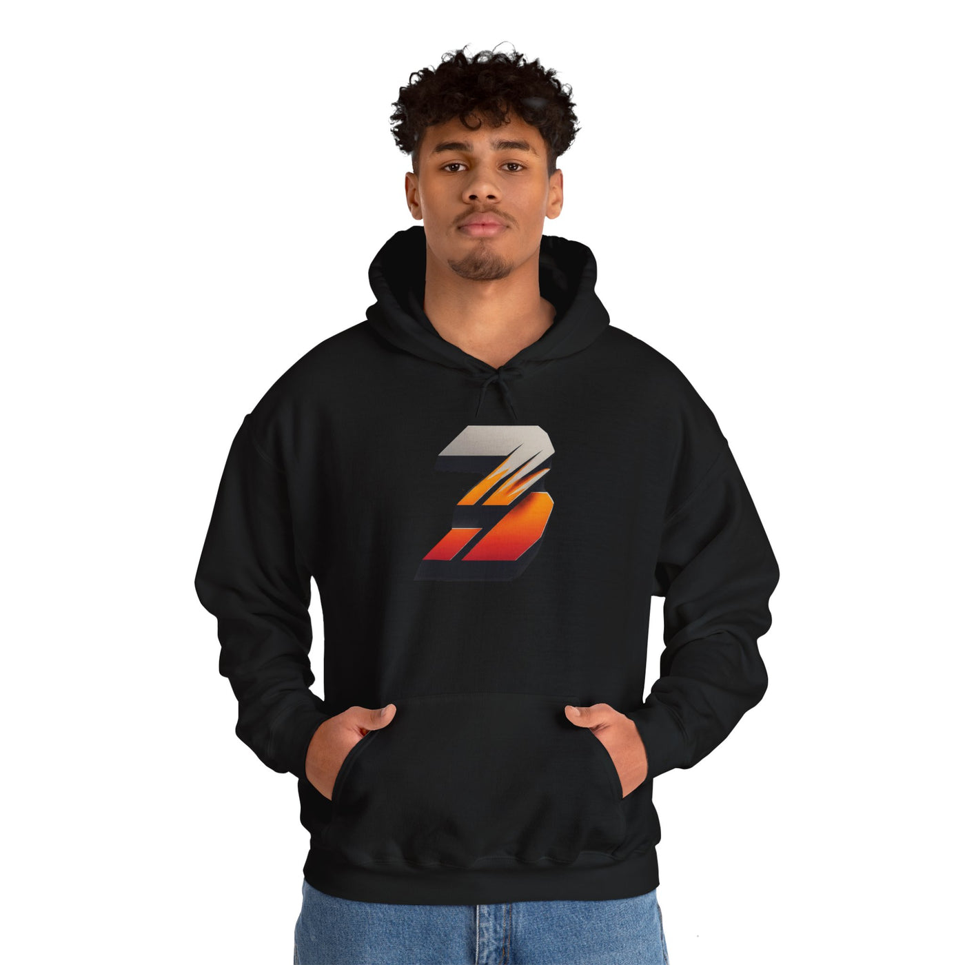3keyz Big 3 Orange Crush Unisex Hoodie