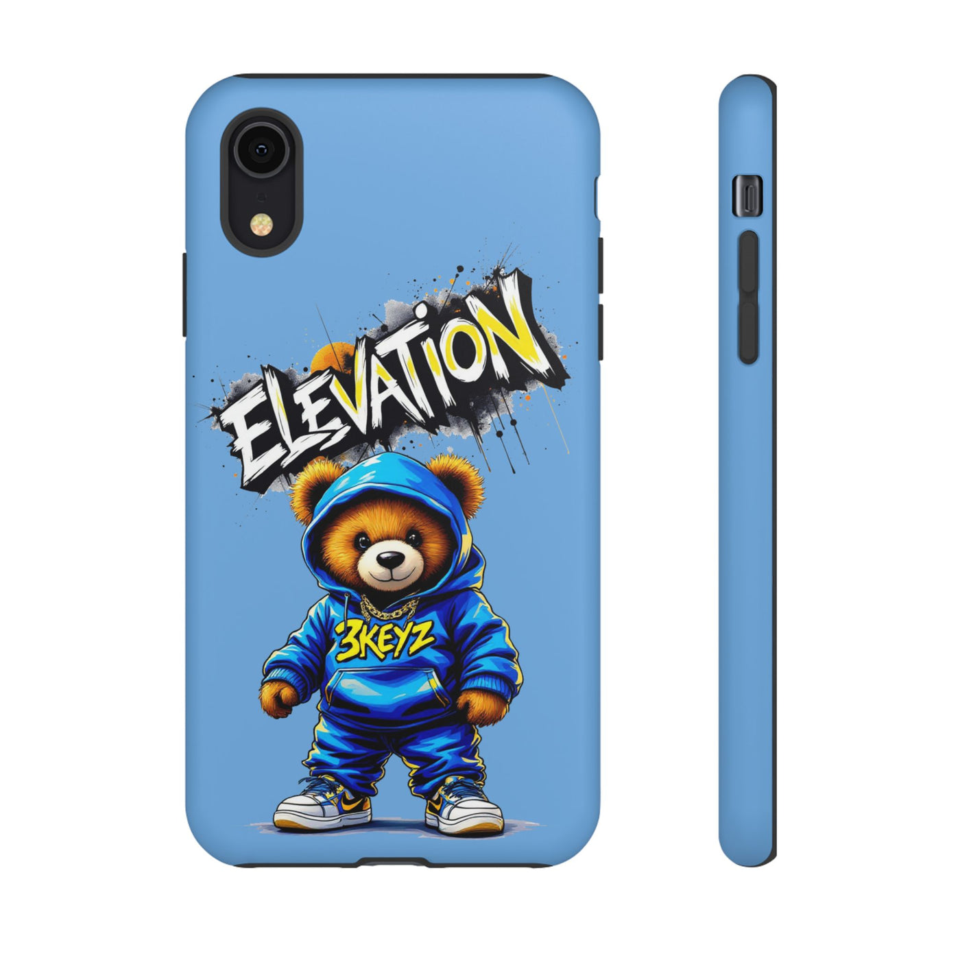 Elevated street drip Bear Phone Case - Tough and Trendy Design