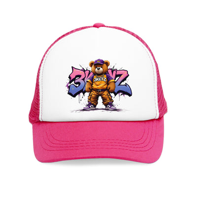 Mesh Cap 3keyz Pink Drip Hat