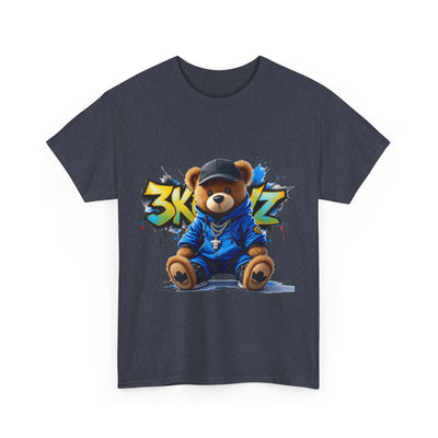 3keyz Teddy Drip Color Way Unisex Heavy Cotton Tee