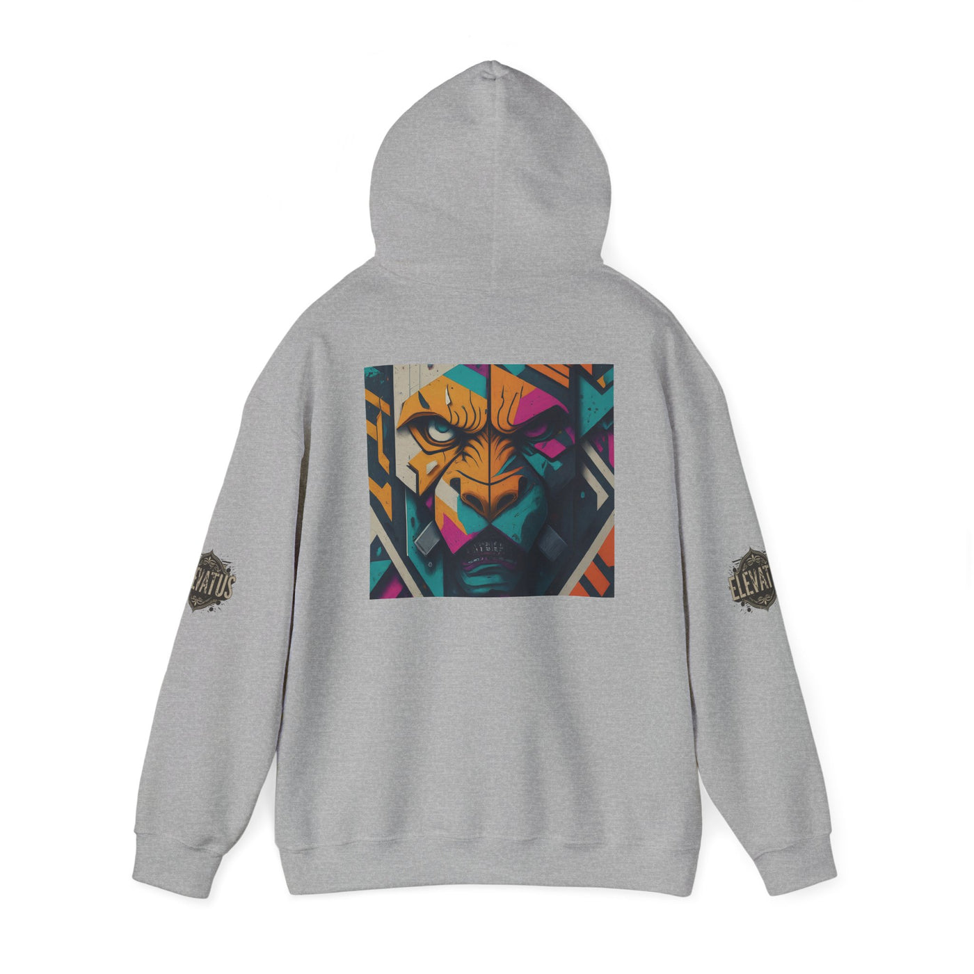 Hooded Sweatshirt - Eye of the Tiger Street Drip Design