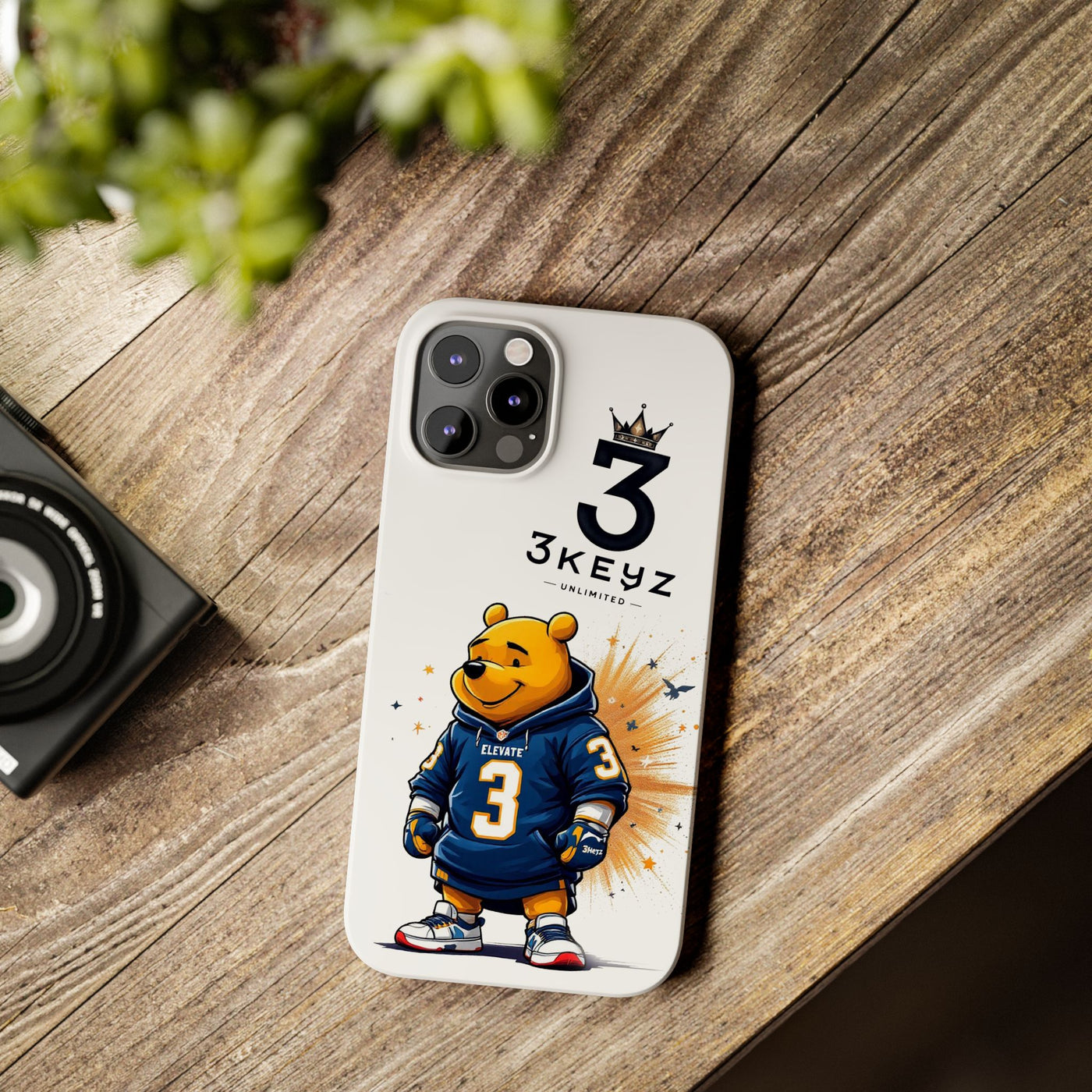 iPhone Case - 3keyz Pooh Bear Design