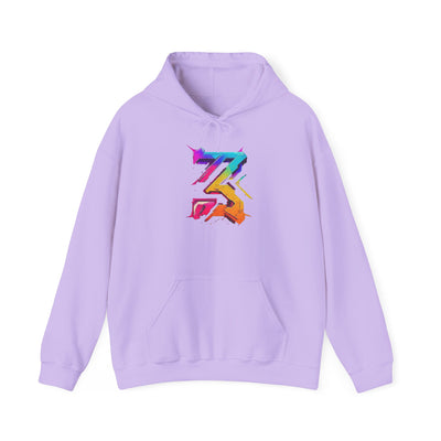 3keyz Big 3 Paint Splatter Unisex Hoodie