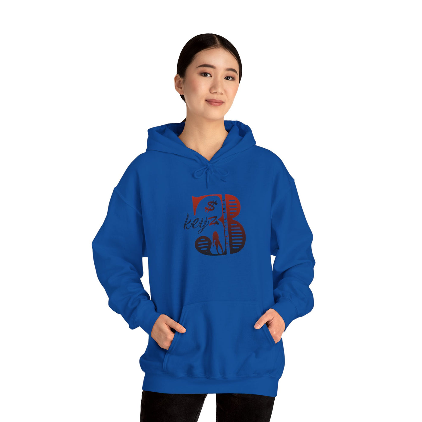 3Keyz Original Drip Unisex hoodie Orange Crush
