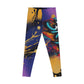 Yoga Leggings with 3keyz yoga splat design