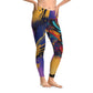 Yoga Leggings with 3keyz yoga splat design