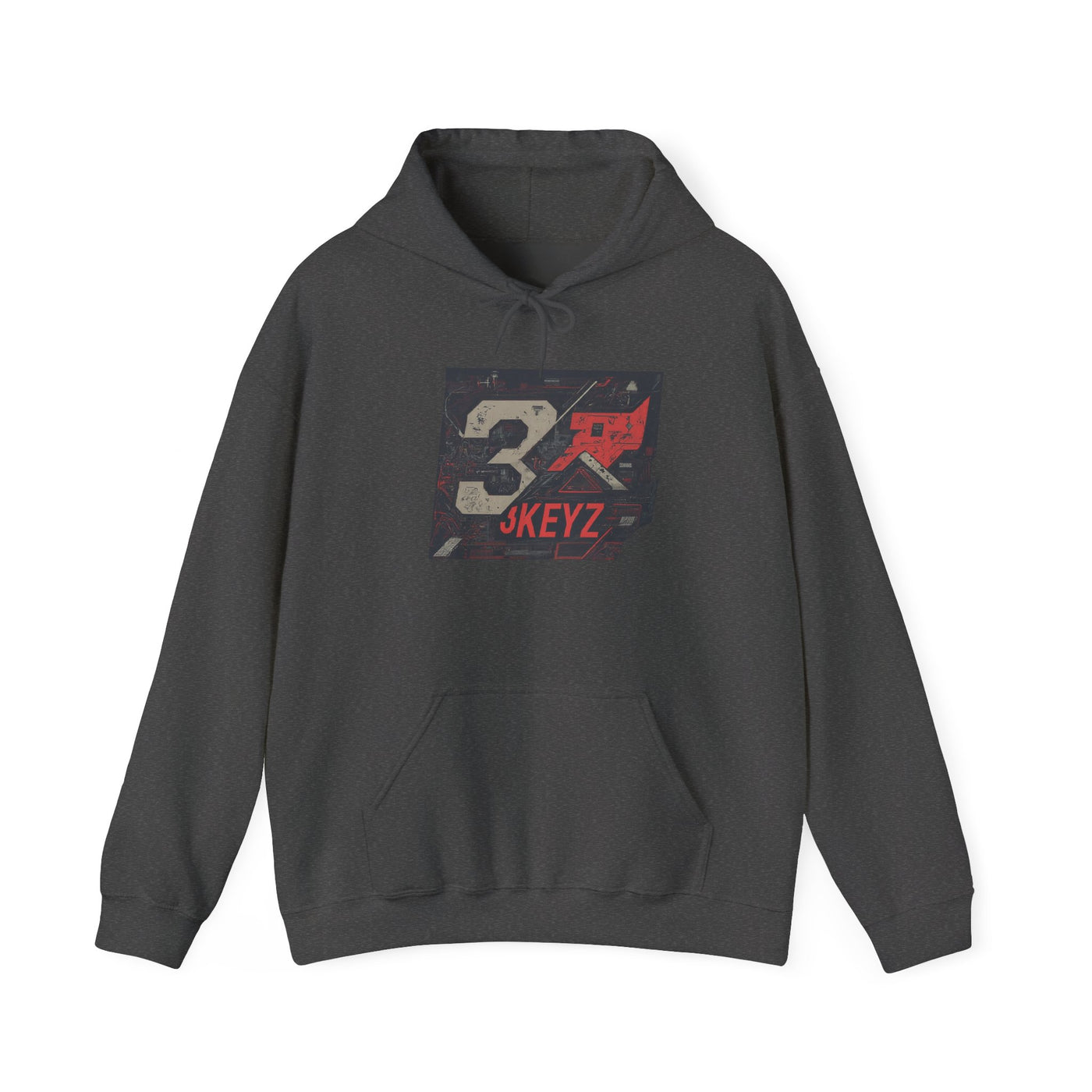 3keyz Big 3 Abstract Hoodie