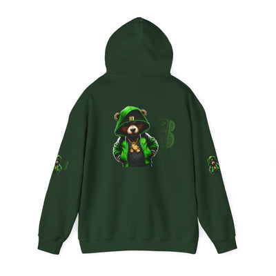 Lime Green OG Teddy Drip Hoodie