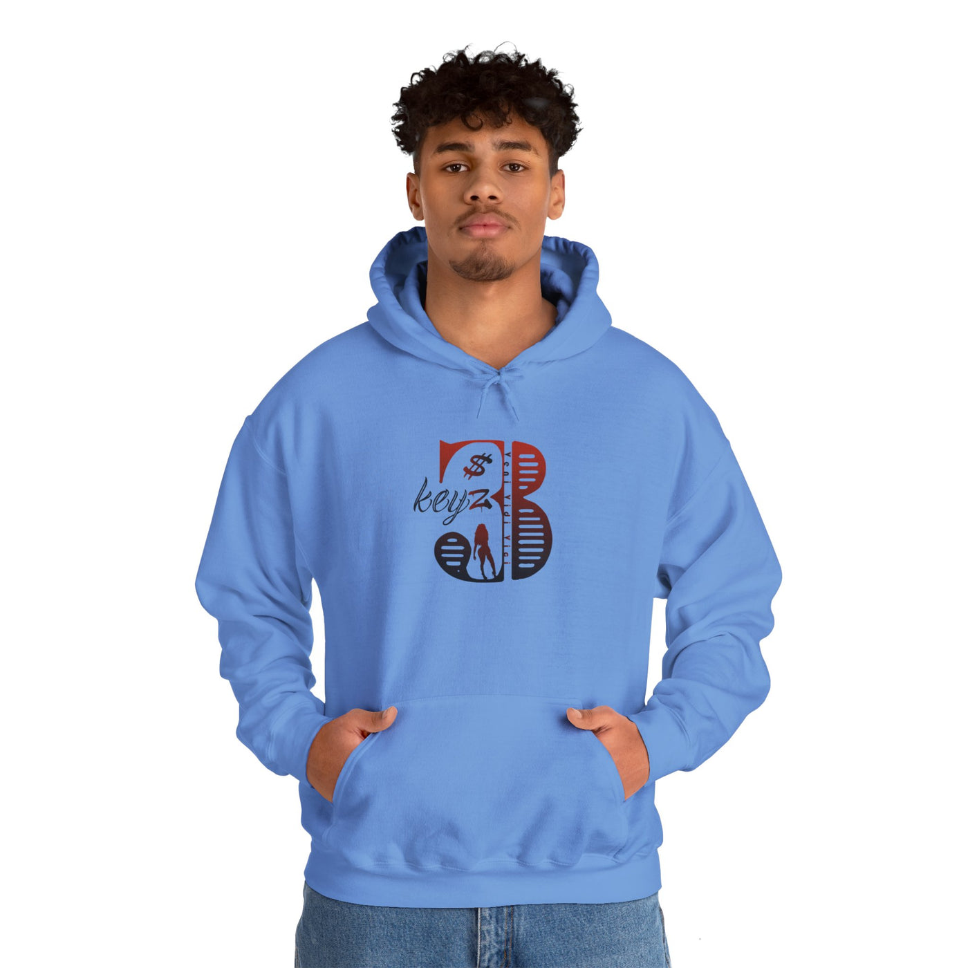 3Keyz Original Drip Unisex hoodie Orange Crush