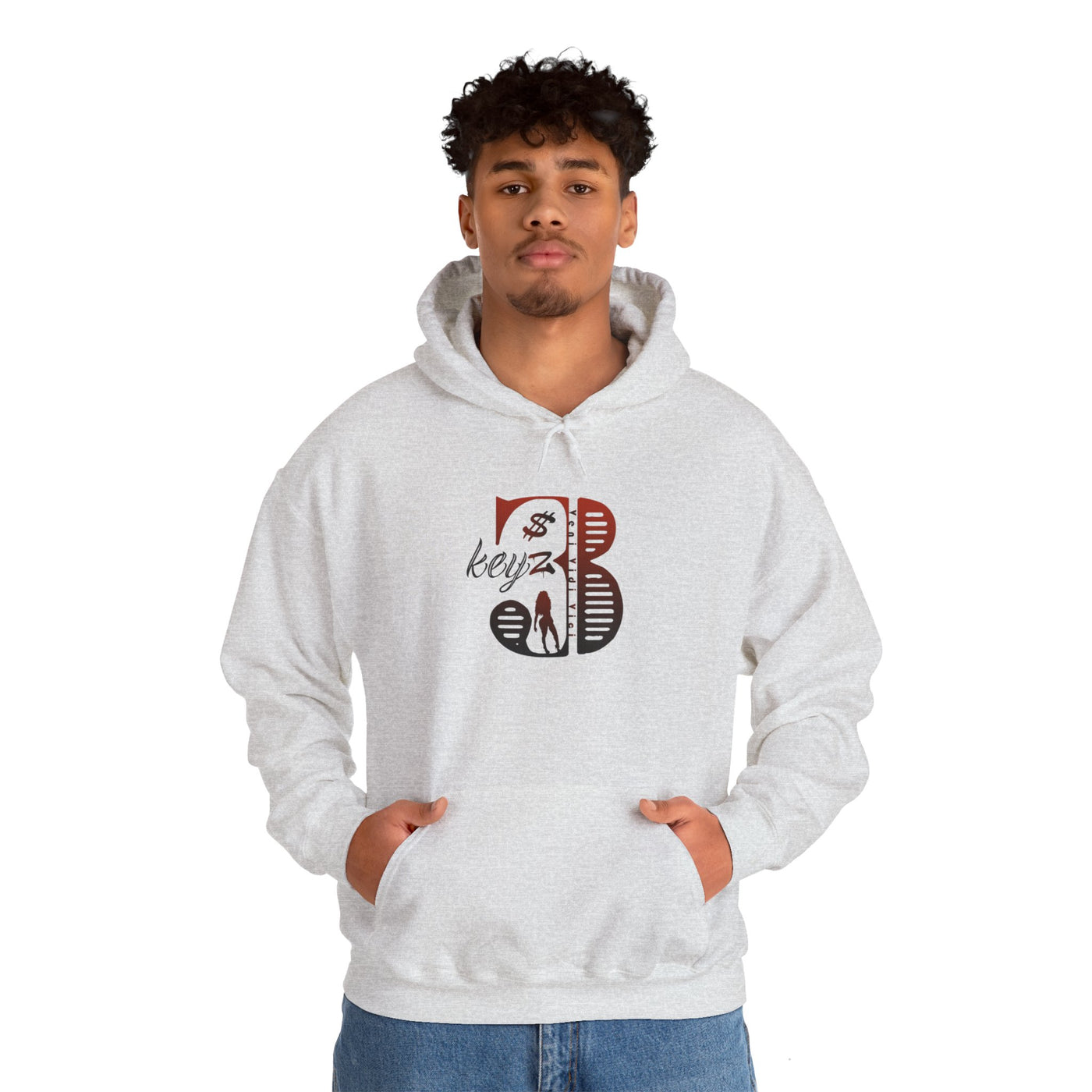 3Keyz Original Drip Unisex hoodie Orange Crush