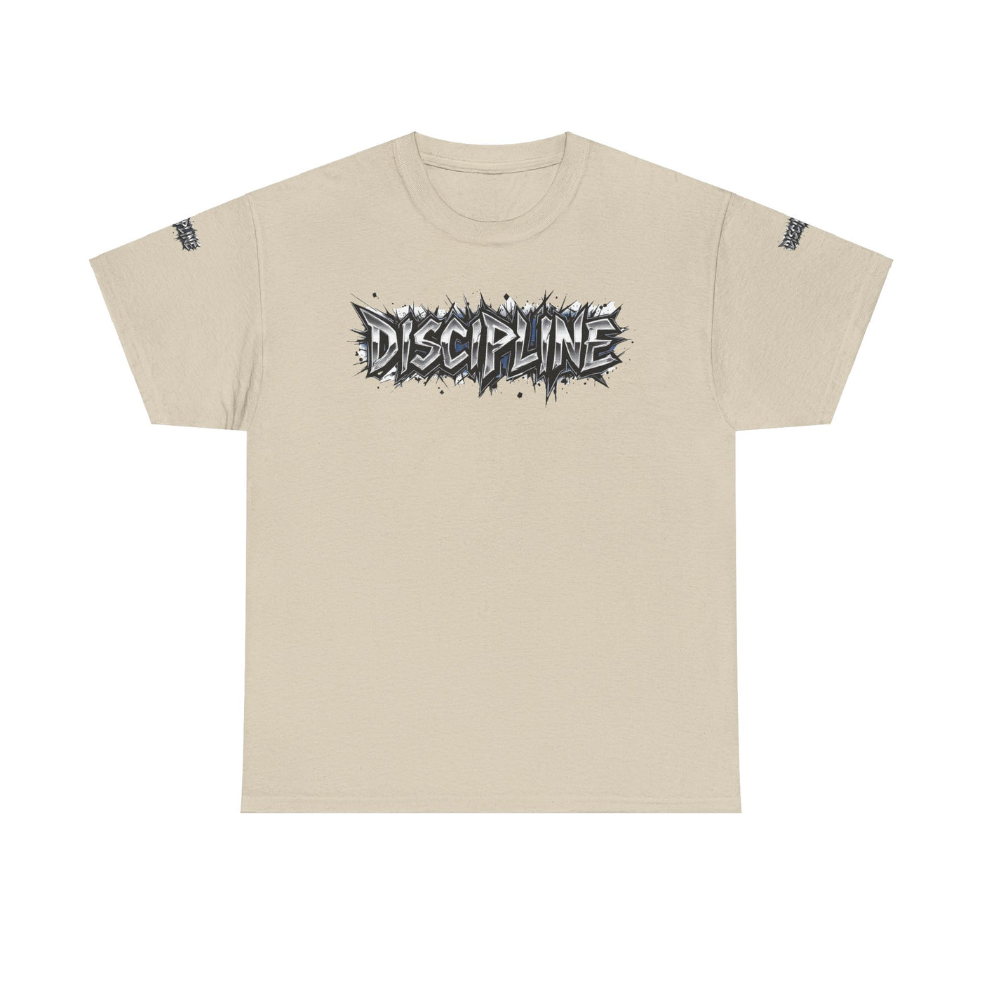 T-Shirt Discipline Cut Drip Design Heavy Cotton Unisex Tee