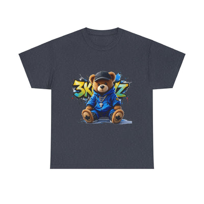 3keyz Teddy Drip Color Way Unisex Heavy Cotton Tee