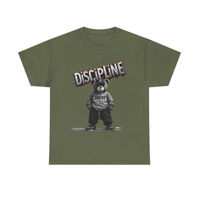 T-Shirt - Discipline Teddy Drip Design - Unisex Heavy Cotton Tee