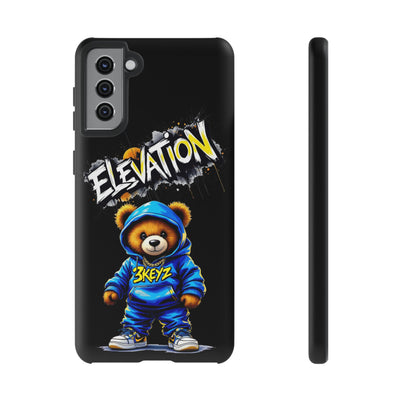 Elevated street drip Bear Black Phone Case - Tough and Trendy Design