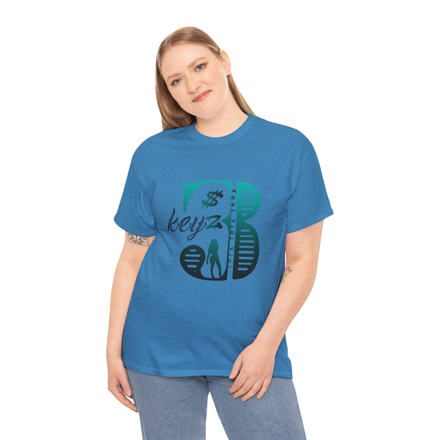 3keyz Original Drip T-Shirt  Light Blue