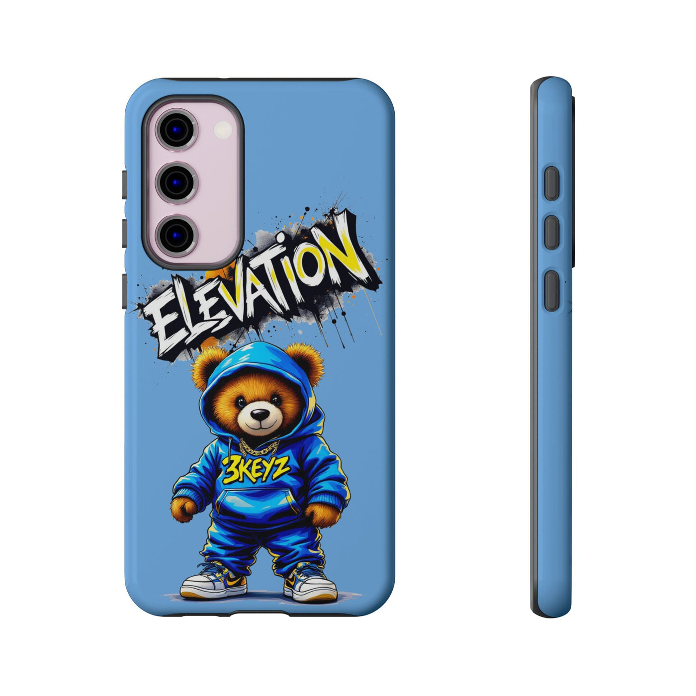 Elevated street drip Bear Phone Case - Tough and Trendy Design