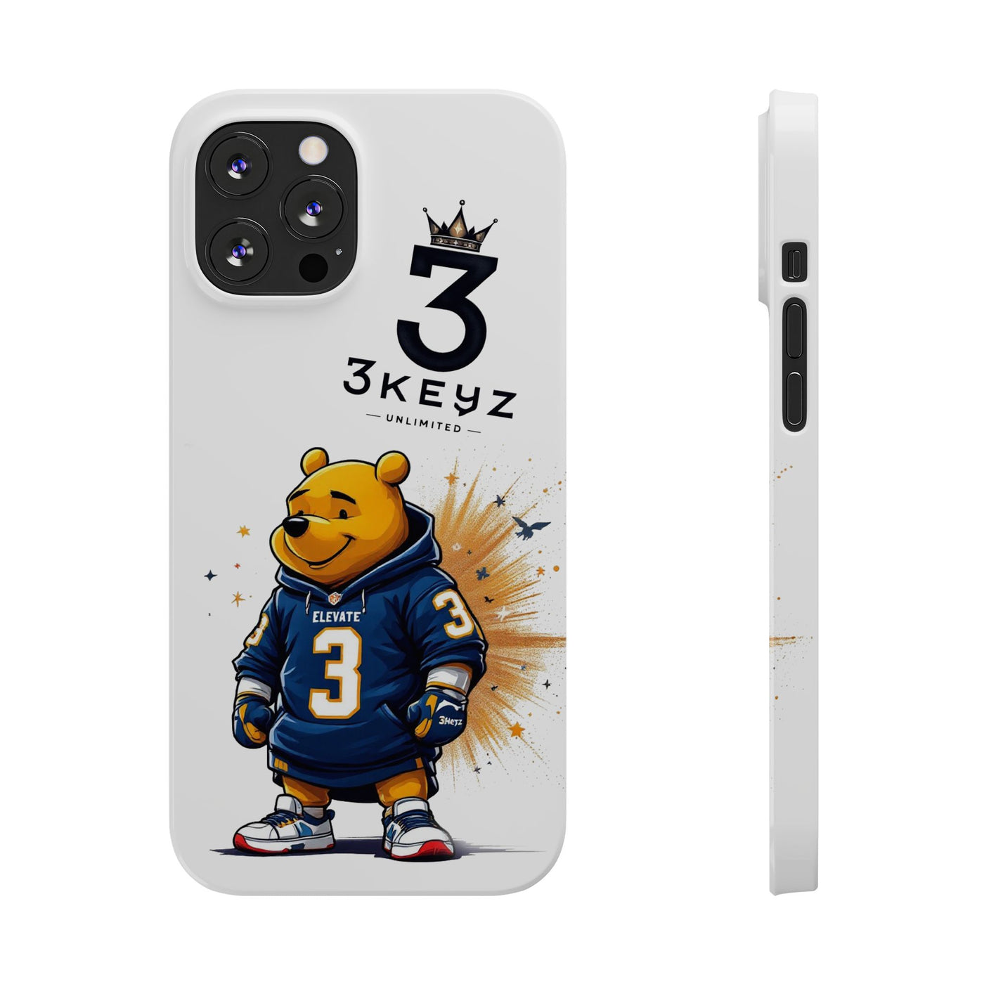 iPhone Case - 3keyz Pooh Bear Design