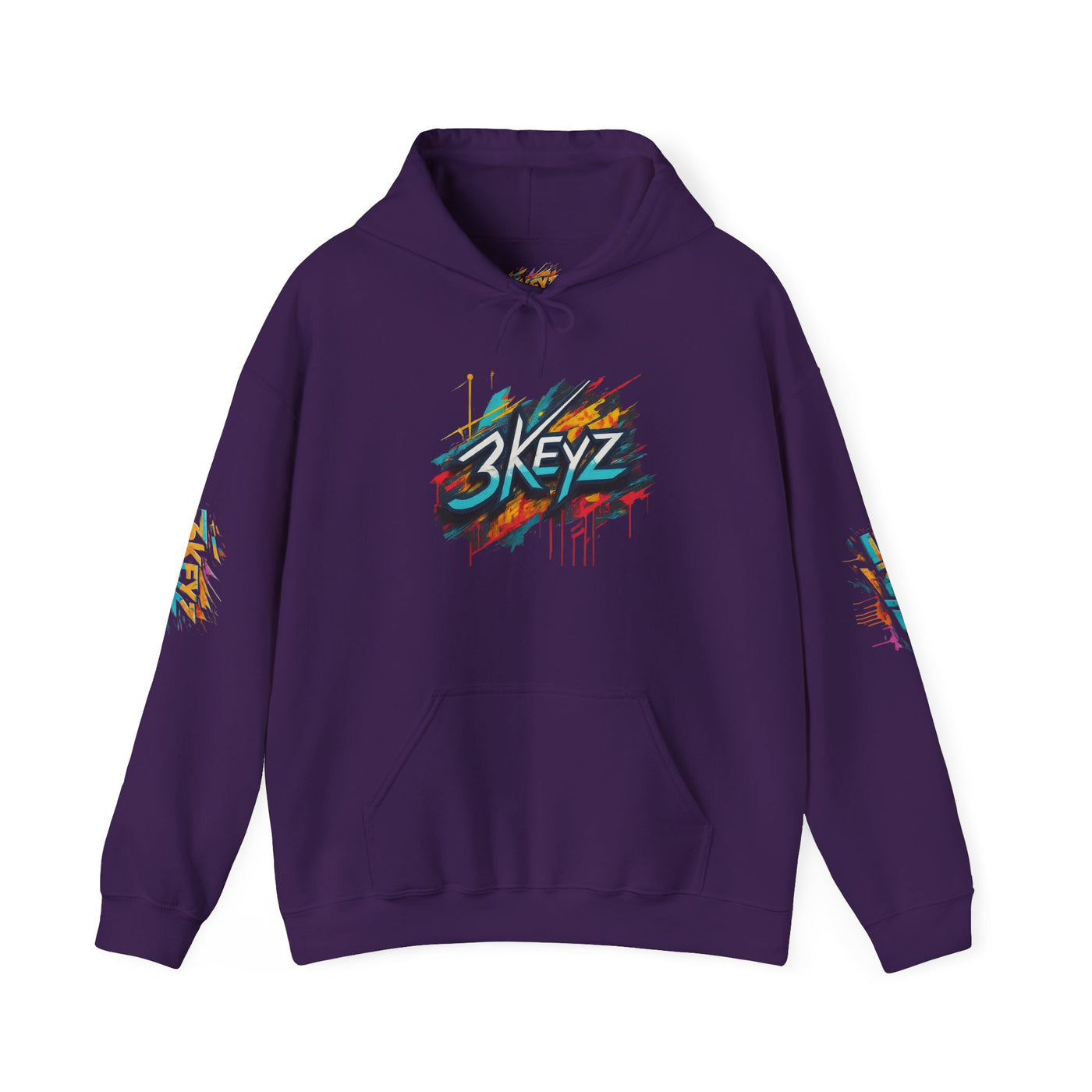 3keyz Creative Splash Street Drip Hoodie