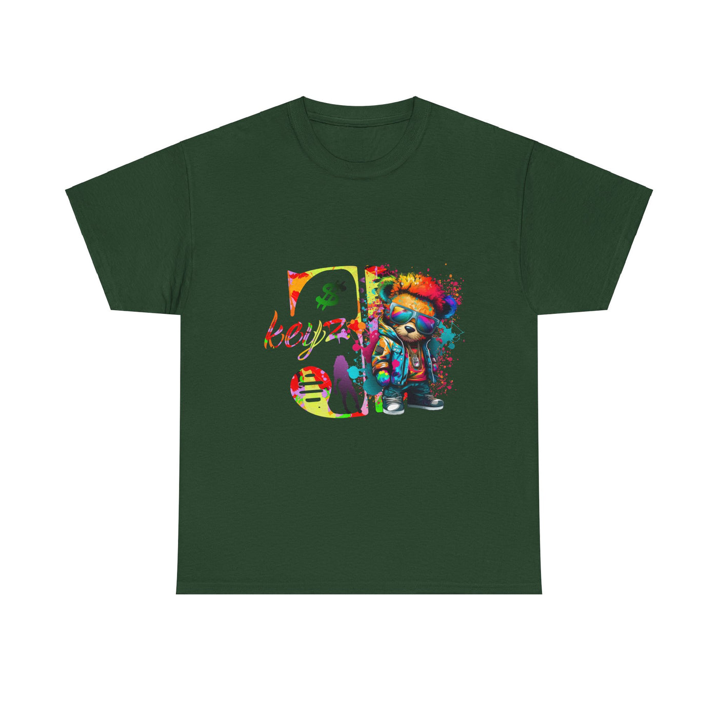 3keyz OG Teddy Paint Splatter