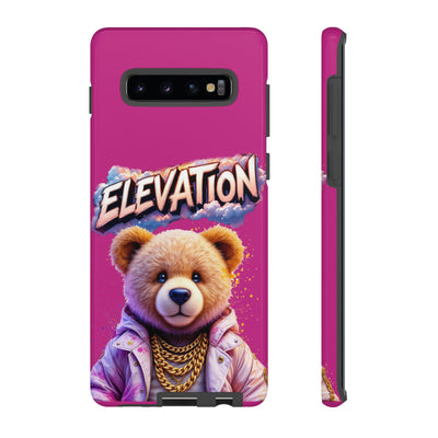 Elevated street drip Bear Pink Phone Case - Tough and Trendy Design