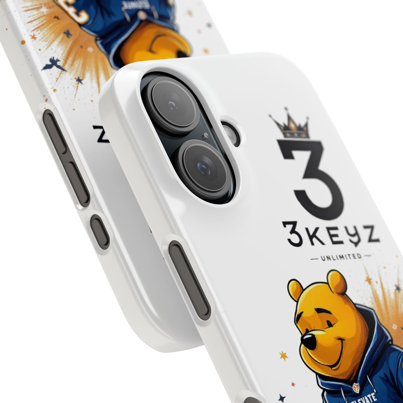 iPhone Case - 3keyz Pooh Bear Design