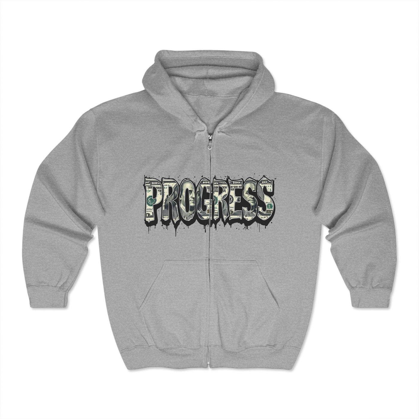 Hoodie - Progress Purple/Gold OG Teddy Drip Unisex Sweatshirt