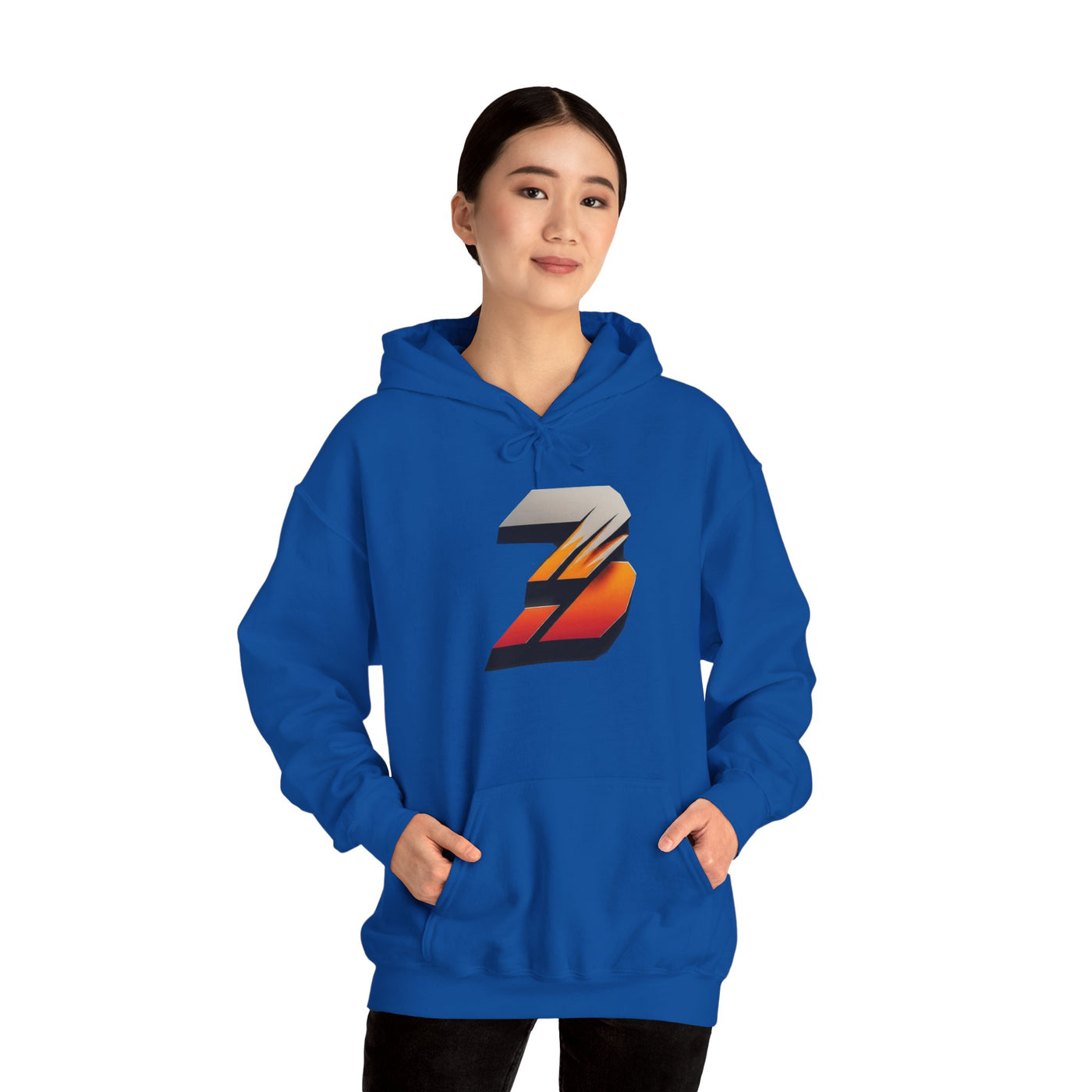 3keyz Big 3 Orange Crush Unisex Hoodie